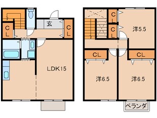 ユニフレックス門司　Ａの物件間取画像